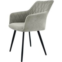 Гальваник Диаманте-лофт (ткань, черный муар/catania smoke)