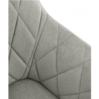 Гальваник Диаманте-лофт (ткань, черный муар/catania smoke) Image #4