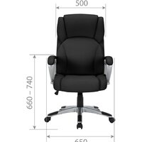 CHAIRMAN CH665 (экокожа светло-бежевый) Image #7