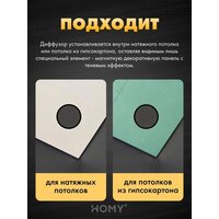 HOMY AIR круглый A100BR d150 (черная) Image #5