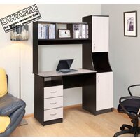 Мебель-класс Партнер Правый (венге/ясень шимо светлый) Image #4