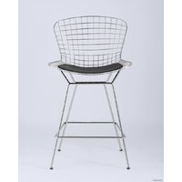Stool Group Bertoia BTY-24L-P6 CH/BL (хромированный с черной подушкой) Image #4