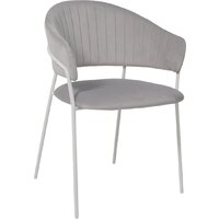 Алвест AV 433 (светло-серый бархат H-09/белый)