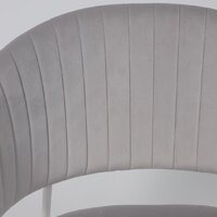 Алвест AV 433 (светло-серый бархат H-09/белый) Image #12