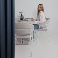 Алвест AV 433 (светло-серый бархат H-09/белый) Image #2