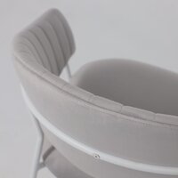 Алвест AV 433 (светло-серый бархат H-09/белый) Image #14