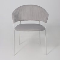 Алвест AV 433 (светло-серый бархат H-09/белый) Image #5