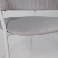 Алвест AV 433 (светло-серый бархат H-09/белый) Image #10