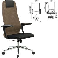 Brabix EX-801 532920 (черный/коричневый) Image #12