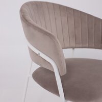 Алвест AV 433 (светло-коричневый бархат H-61/белый) Image #9