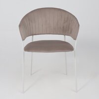 Алвест AV 433 (светло-коричневый бархат H-61/белый) Image #5