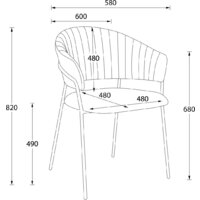 Алвест AV 433 (светло-коричневый бархат H-61/белый) Image #16