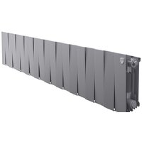 Royal Thermo PianoForte 200 Silver Satin (20 секций) боковое подключение