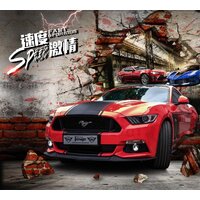 ФабрикаФресок Форсаж. Ford Mustang. Форд Мустанг. Для Гаража 1053270 (300x270)