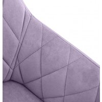 Гальваник Диаманте-лофт (ткань, черный муар/catania lavender) Image #3