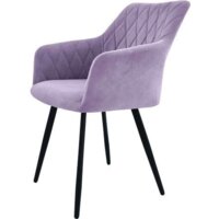 Гальваник Диаманте-лофт (ткань, черный муар/catania lavender) Image #1