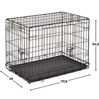 Midwest iCrate для собак 2 двери 1530DD (77.9x49x54.5см, черный) Image #5