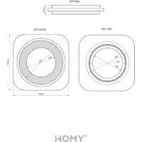 HOMY AIR круглый A100B d150 (черная) Image #16