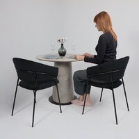 Lepremo AV 2317 МДФ+керамика 900 (серый матовый Carmen Light Grey/черный+HPL бетао) Image #11