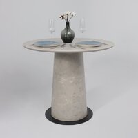 Lepremo AV 2317 МДФ+керамика 900 (серый матовый Carmen Light Grey/черный+HPL бетао) Image #7