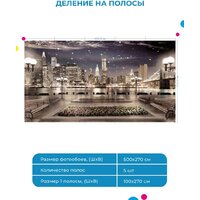 ФабрикаФресок Фреска Ночной Нью-Йорк 665270 (500x270) Image #2