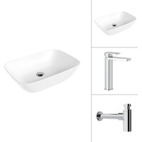 Lauter 21454 + Cascade 21СК0655C + сифон 21635CH (хром)