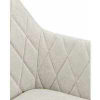 Гальваник Диаманте-лофт (ткань, черный муар/catania ivory) Image #4