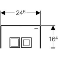 Geberit Delta 50 115.135.21.1 (глянцевый хром) Image #2