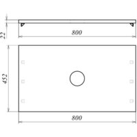 Garda Столешница Ст58_800 Image #2