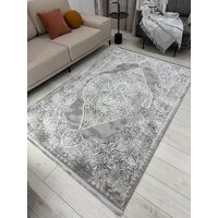 Radjab Carpet Афина Прямоугольник 9017A 12901RK (3x5, Grey/Cream) Image #2