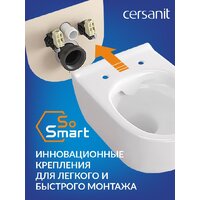 Cersanit City Smart CO DPL EO Slim + Vector 68305 (с кнопкой Estetica черный матовый) Image #8
