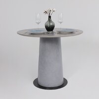 Lepremo AV 2317 МДФ+керамика 900 (серый матовый Larka Grey/черный+HPL Будда) Image #7