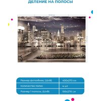 ФабрикаФресок Фреска Ночной Нью-Йорк 664270 (400x270) Image #2