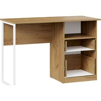 Трия Хилтон тип 1 (дуб крафт золотой/белый матовый) Image #3