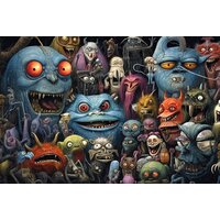 ФабрикаФресок Стильные Креативные Монстры 954270 (400x270)
