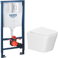 Lauter Square 214903 + GROHE Rapid SL 39504000 (округлая, хром) Image #2