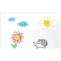 BRAUBERG стеклянная 40x60 см (белый) Image #5