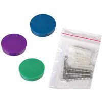 BRAUBERG стеклянная 40x60 см (белый) Image #10