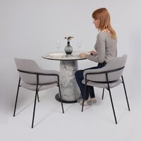 Lepremo AV 2317 МДФ+керамика 900 (натуральный глянцевый Gold Jade/черный+HPL виктори натуральный) Image #11