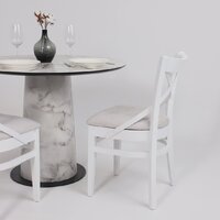 Аврора Соло венский (бежевый велюр Бордо 01/белый) Image #5