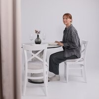 Аврора Соло венский (бежевый велюр Бордо 01/белый) Image #2