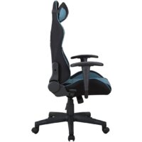 Brabix GT Racer GM-100 (черный/голубой) Image #4