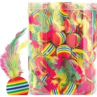 Triol Мяч с пером NT573 d 3,5 см 120 штук