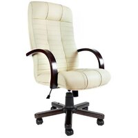 Деловая обстановка Атлант Экстра кожа люкс (орех/белый)