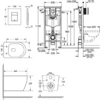 Lauter Sulzdorf + GROHE Rapid SL 38772001 (белый с микролифтом) Image #20
