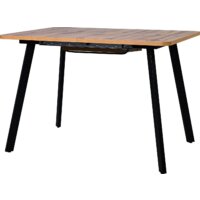 Мир стульев Саен 17 110x75/40 (дуб вотан/черный муар)