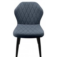 Гальваник Бергамо (ткань, черный муар/catania steel) Image #4