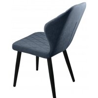 Гальваник Бергамо (ткань, черный муар/catania steel) Image #3