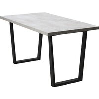 Древпром Патика М78 120x75 (бетон метрополитан/черный матовый) Image #2