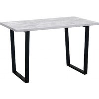 Древпром Патика М78 120x75 (бетон метрополитан/черный матовый)